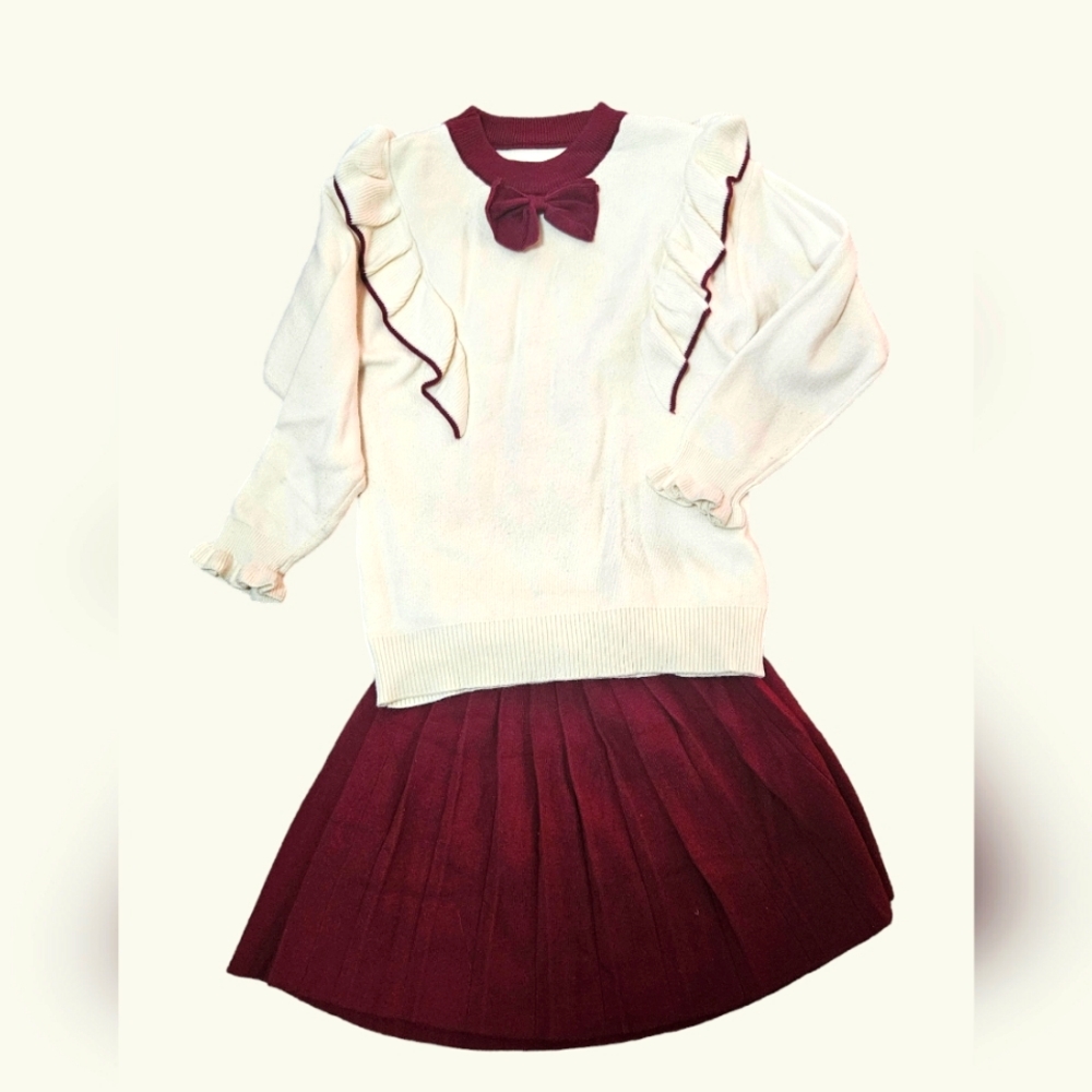 Matching skirt set
